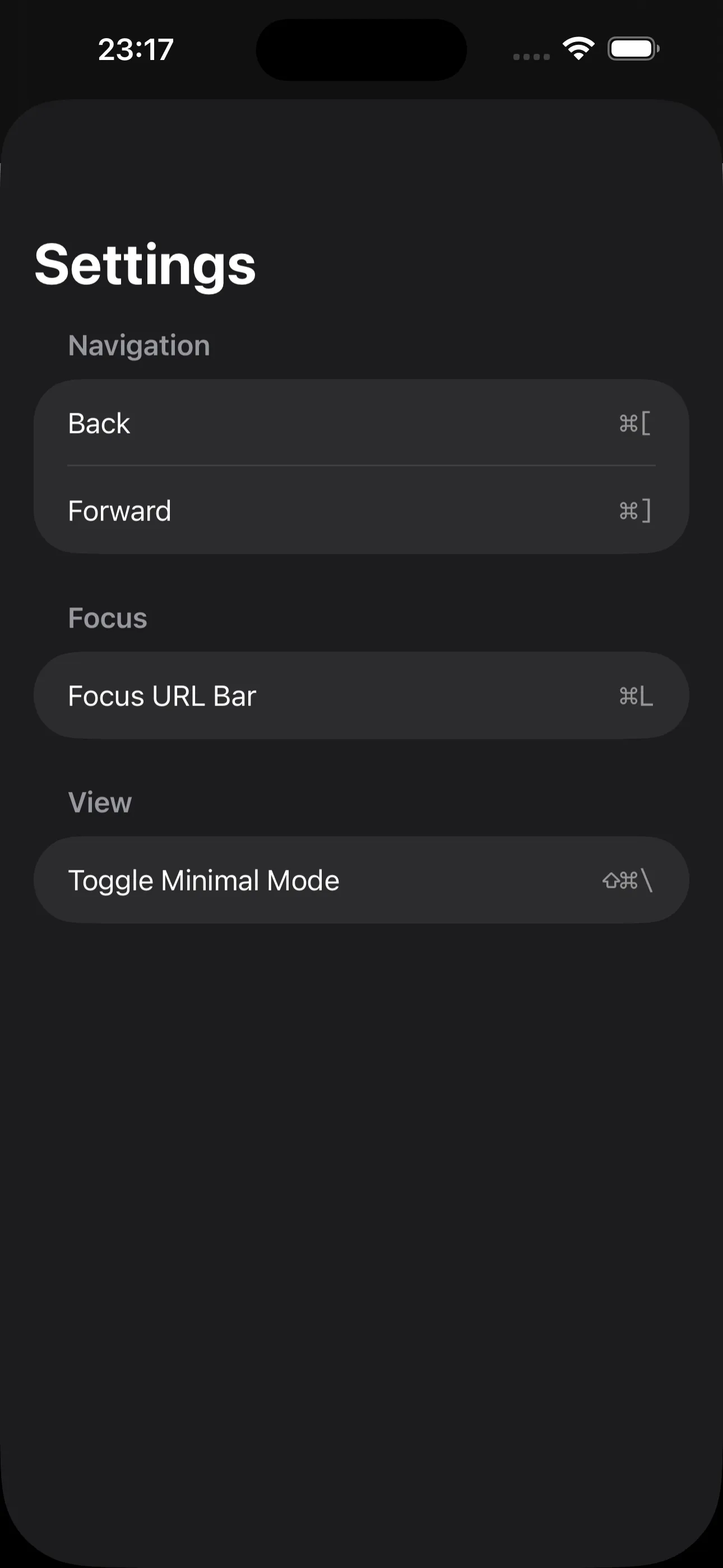 WebView Inspector screenshot 2