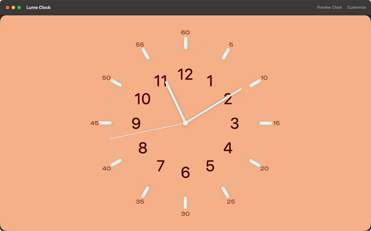 Lume Clock screenshot 4