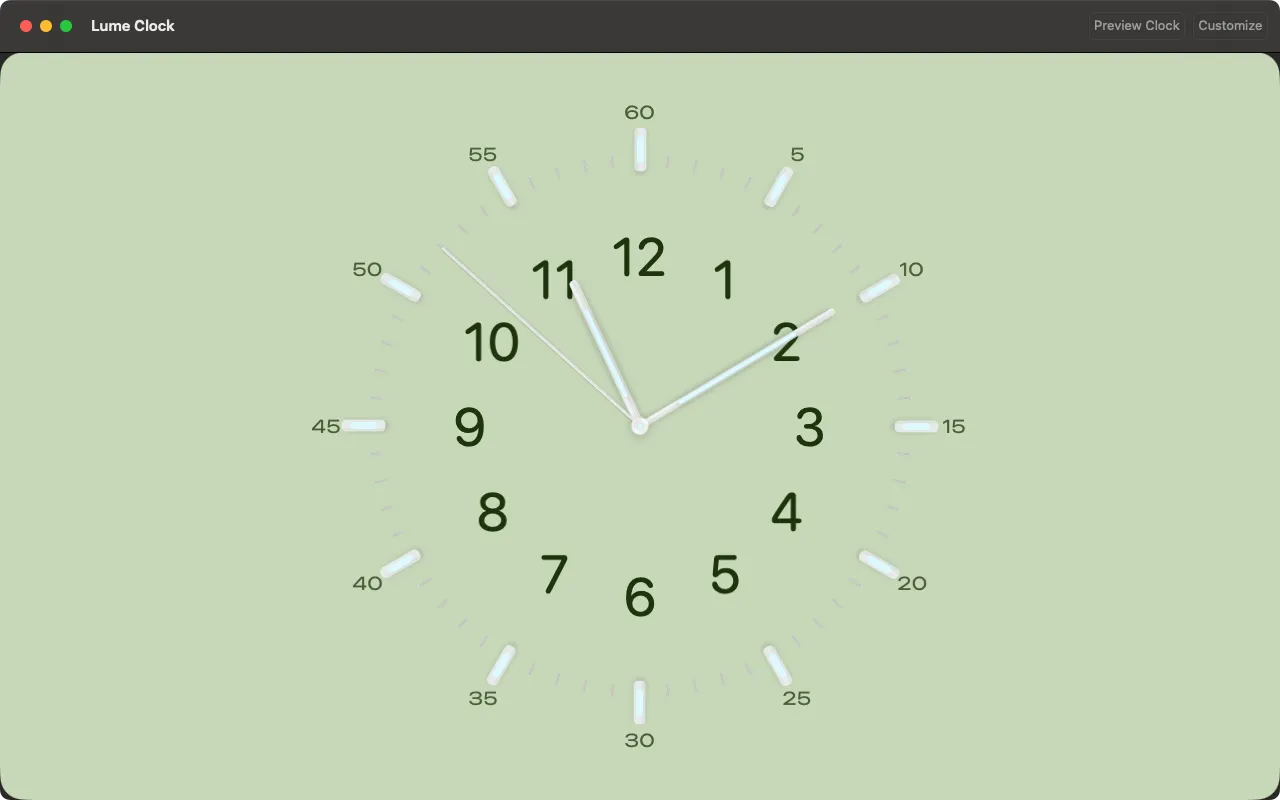 Lume Clock screenshot 6