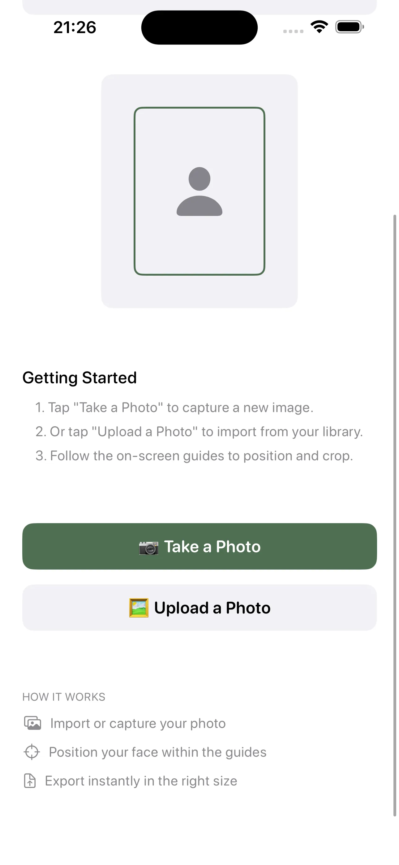 Passport Photo & Visa ID Maker screenshot 4