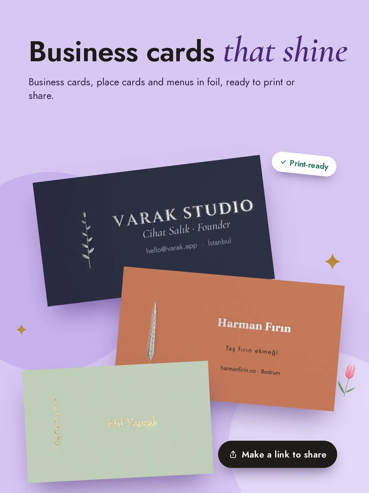 Varak: Foil Invitation Maker screenshot 12
