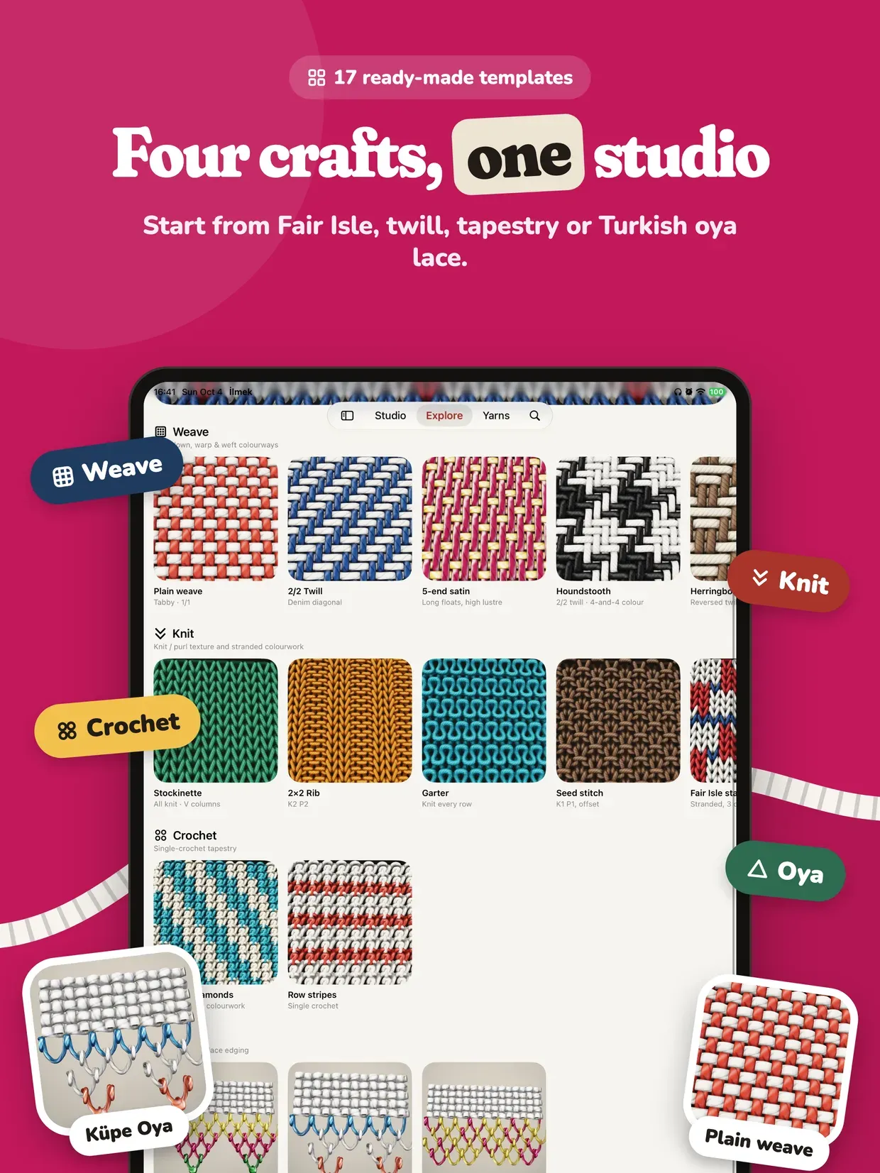 İlmek: Knitting Pattern Maker screenshot 10