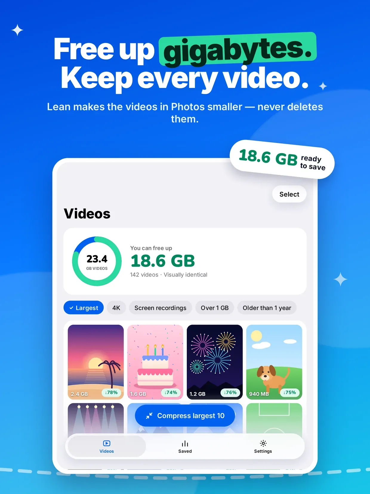 Lean: Video Compressor screenshot 7