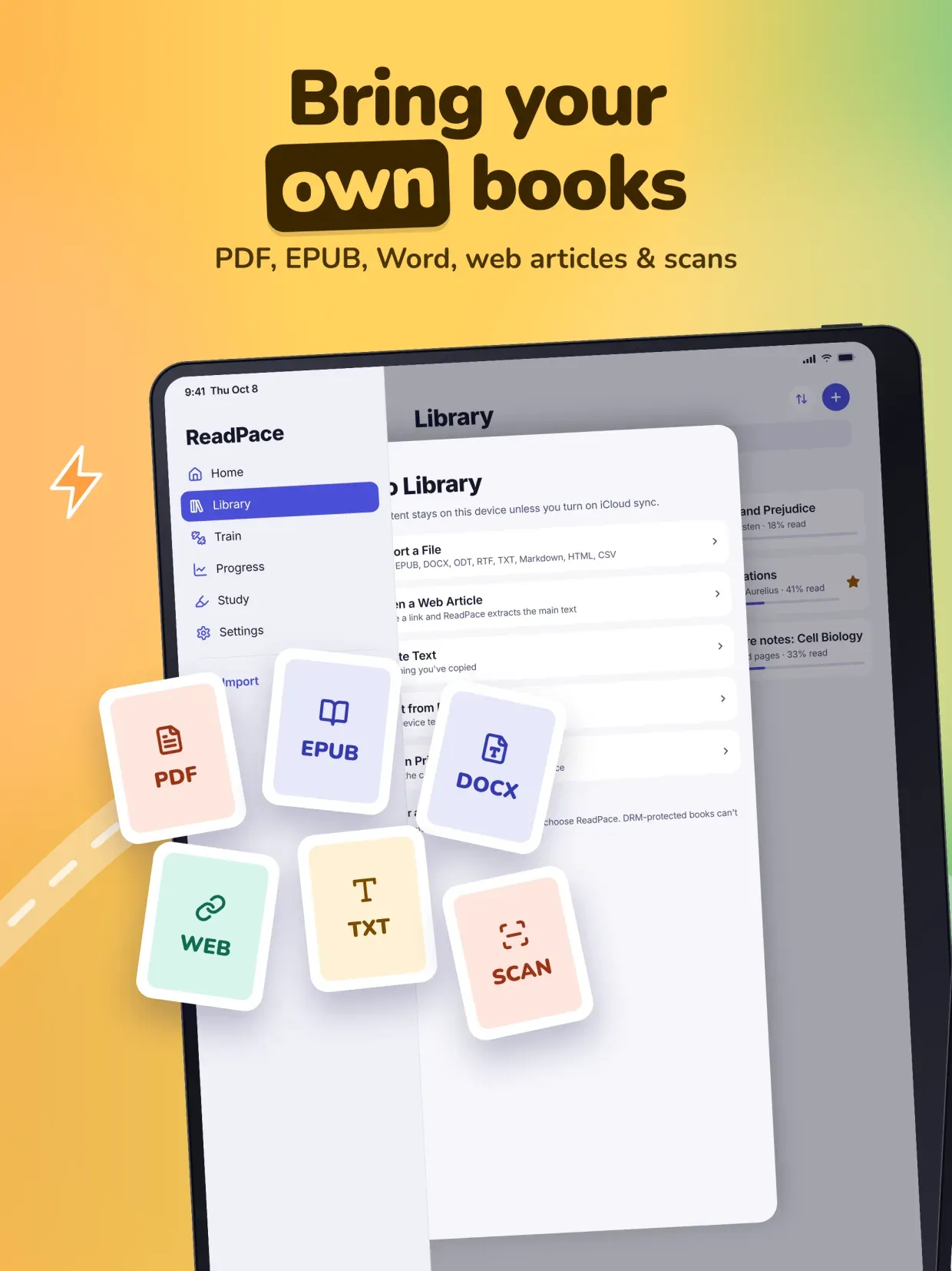 ReadPace: Speed Reading & RSVP screenshot 13