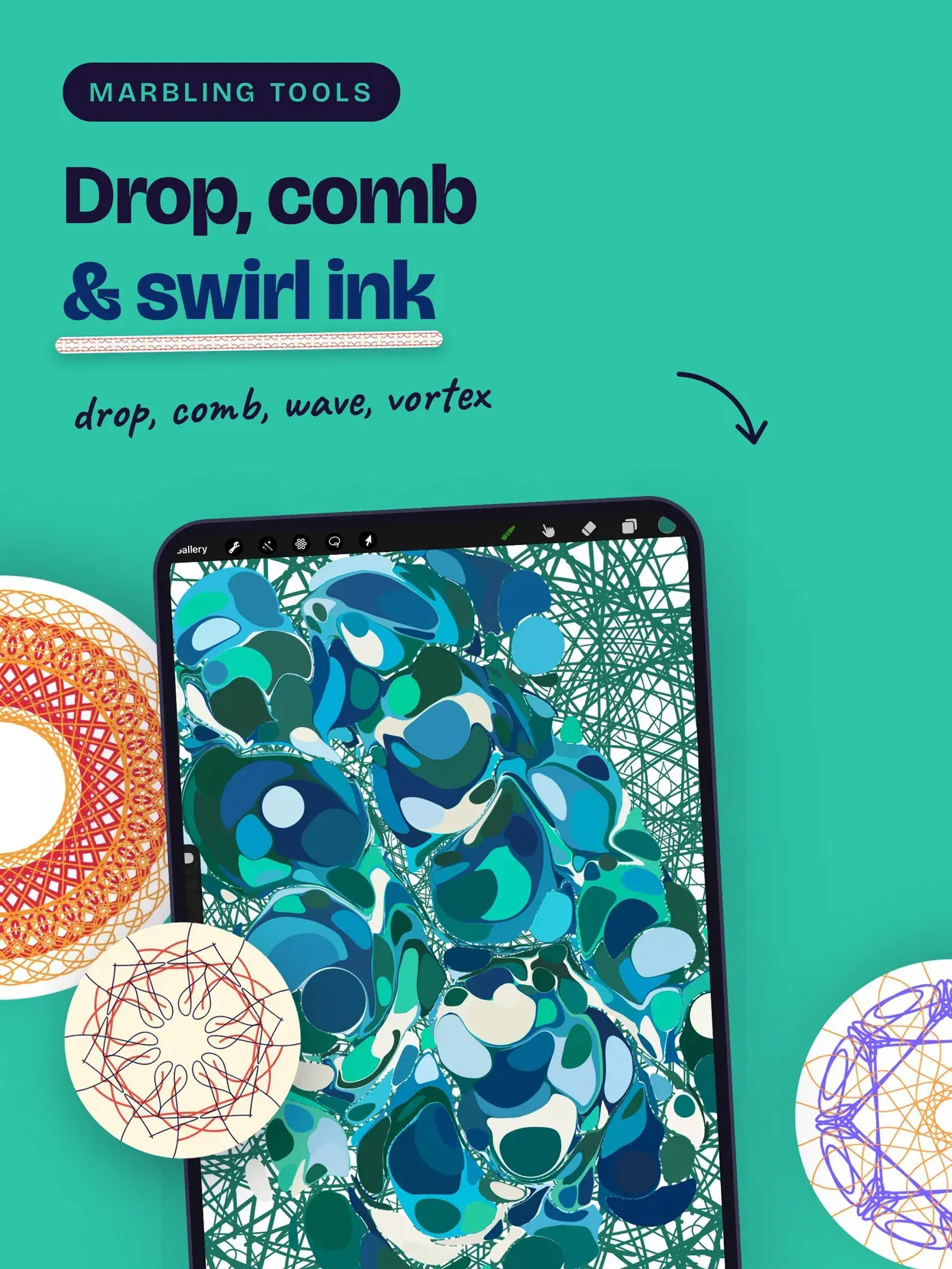 Mecmua: Symmetry Drawing Pad screenshot 16