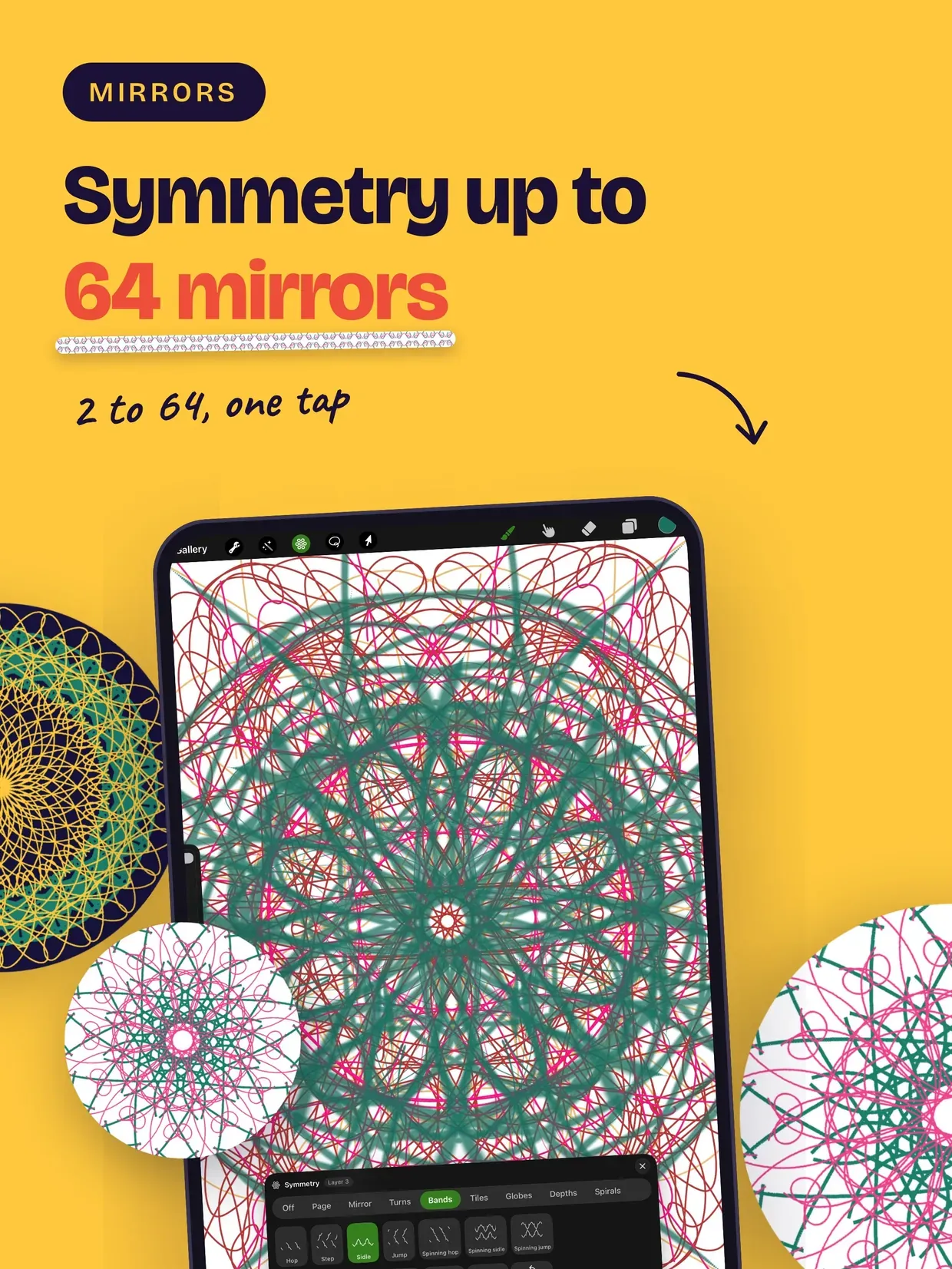 Mecmua: Symmetry Drawing Pad screenshot 12