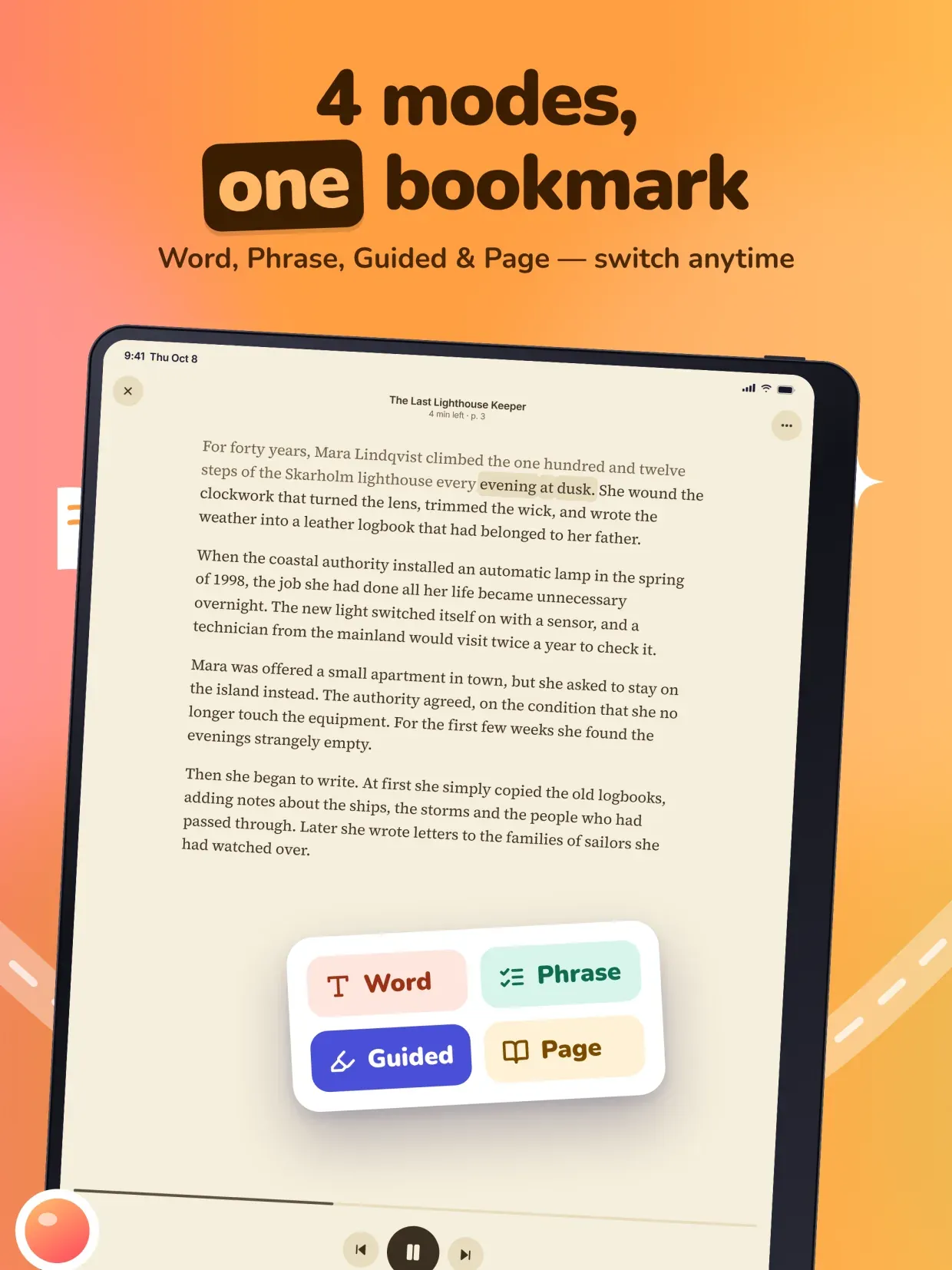 ReadPace: Speed Reading & RSVP screenshot 12