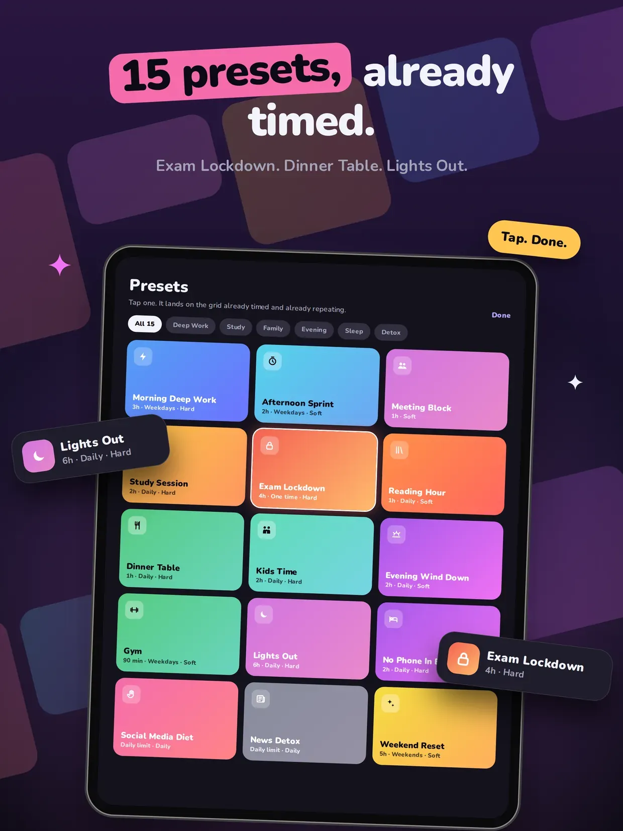 FocusCard: Screen Time Block screenshot 10
