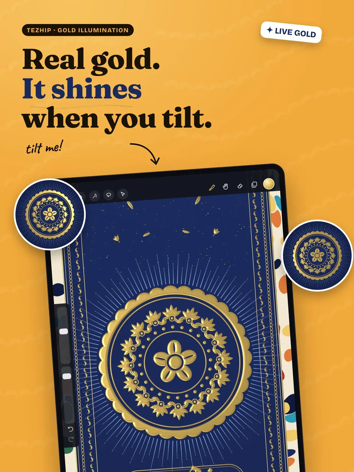Tezhip: Gold Mandala Art screenshot 9
