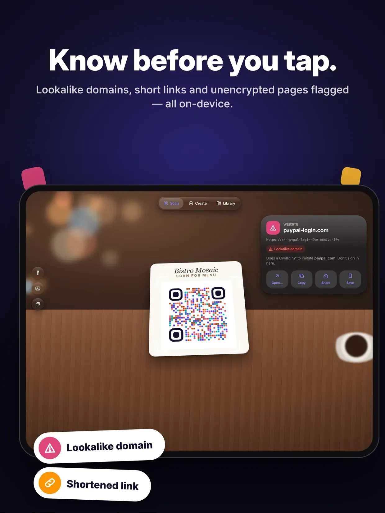 Tessera: QR Code Scanner screenshot 8