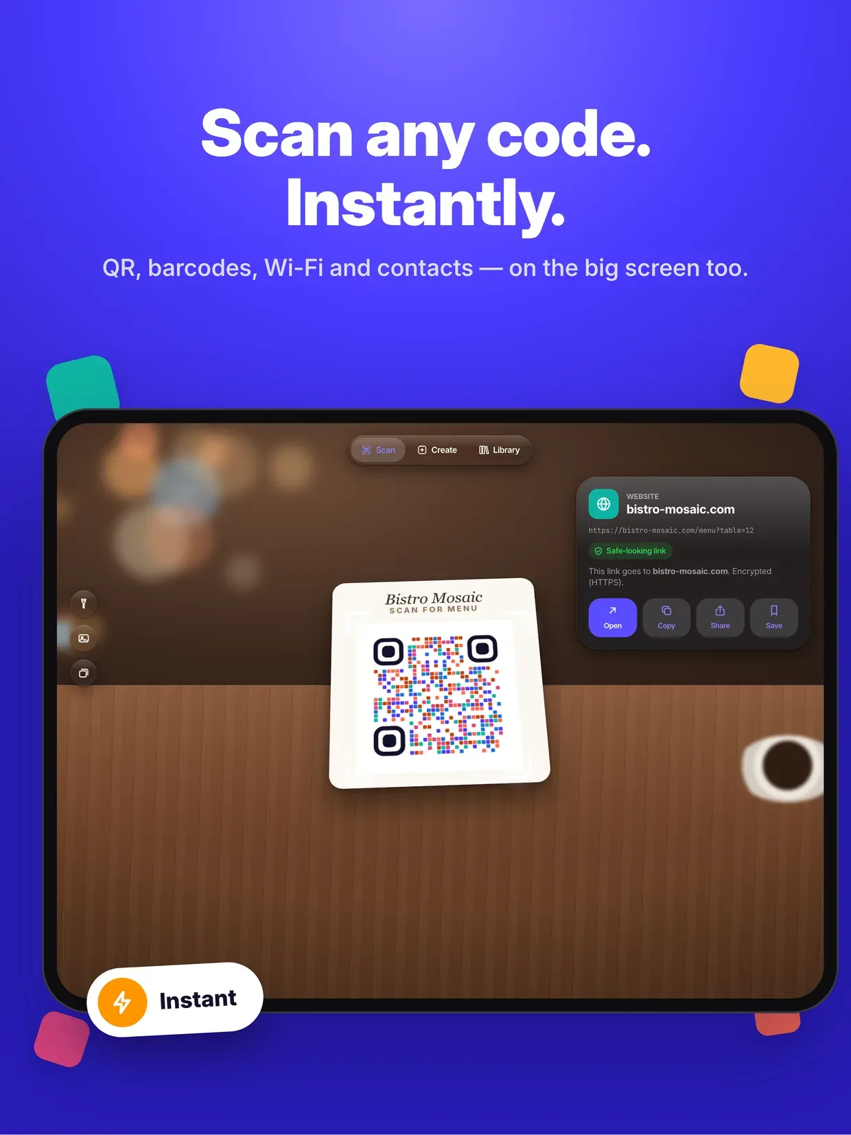 Tessera: QR Code Scanner screenshot 7