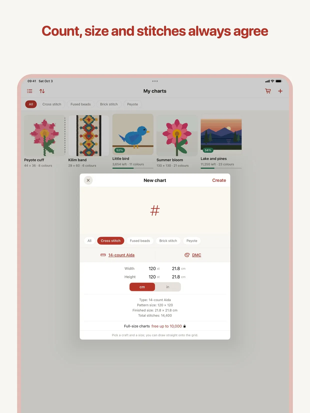 Kanava: Cross Stitch Pattern screenshot 14