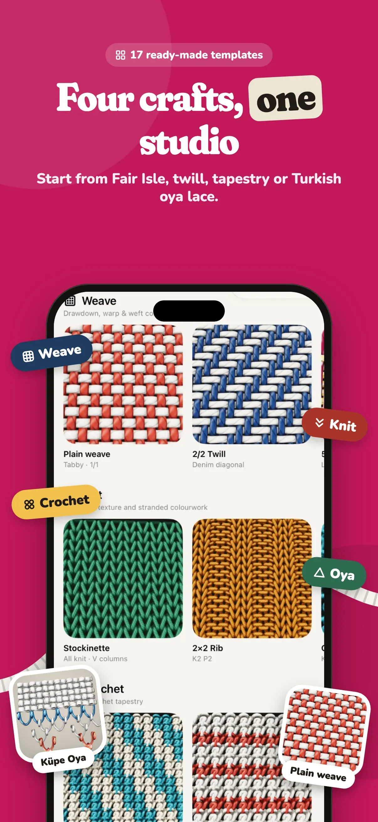 İlmek: Knitting Pattern Maker screenshot 5