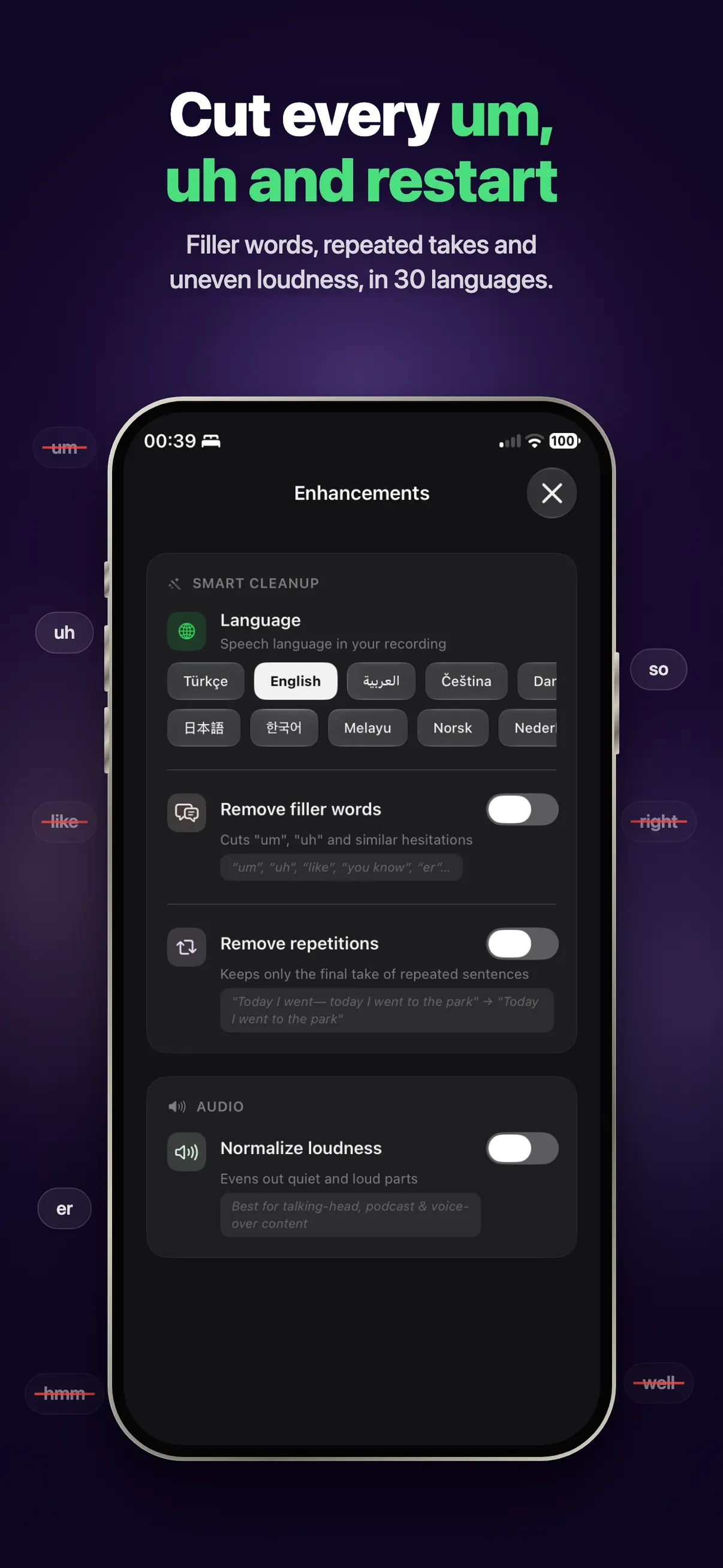 QuellCut - Silence Remover screenshot 3