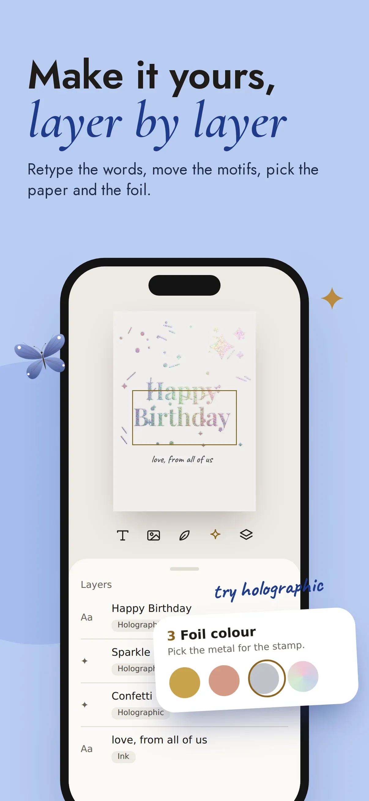 Varak: Foil Invitation Maker screenshot 4