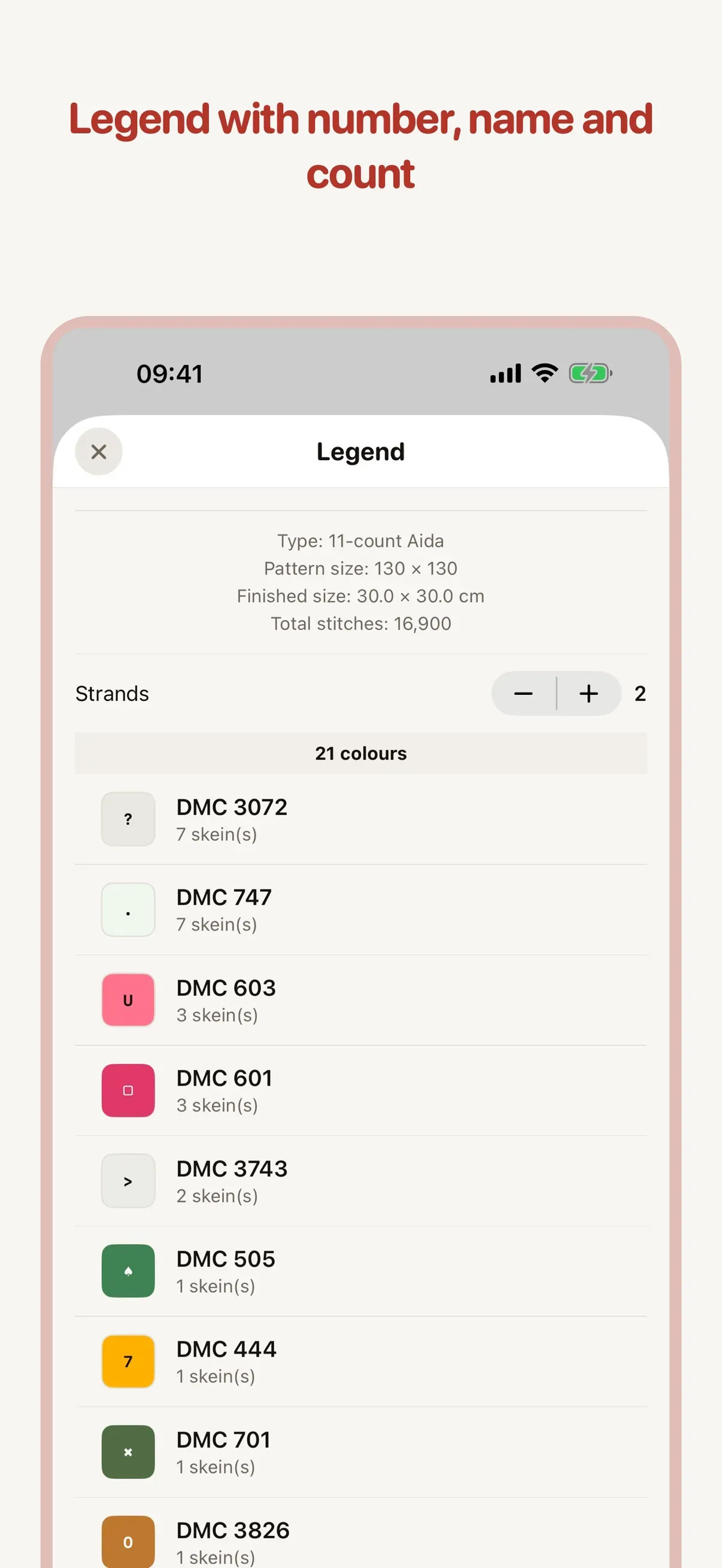 Kanava: Cross Stitch Pattern screenshot 6