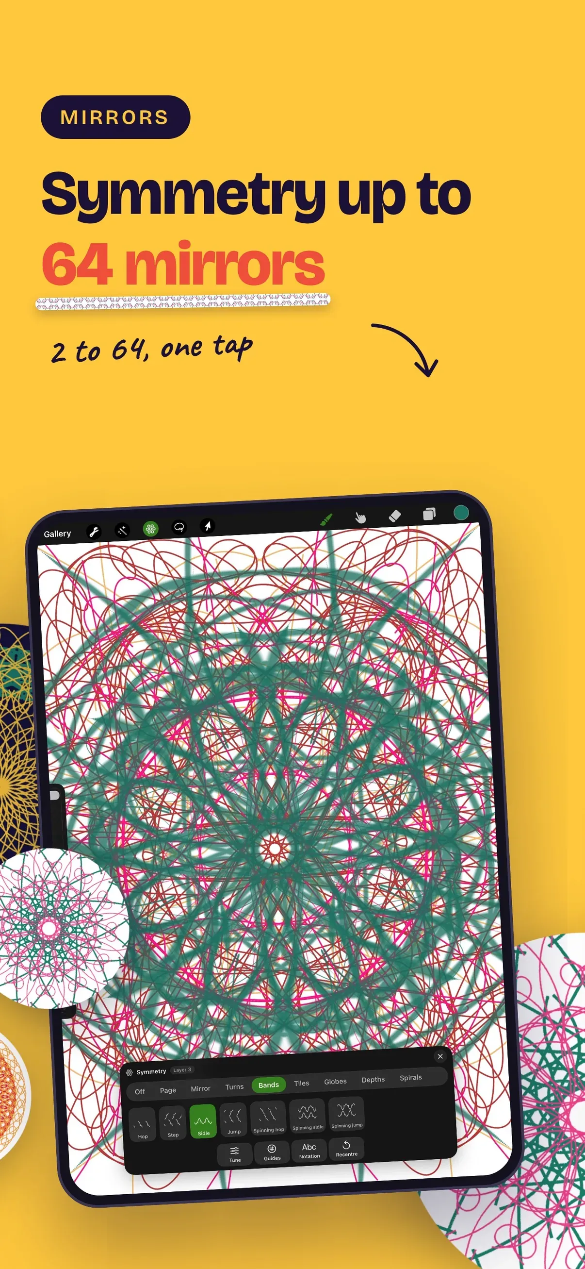 Mecmua: Symmetry Drawing Pad screenshot 2
