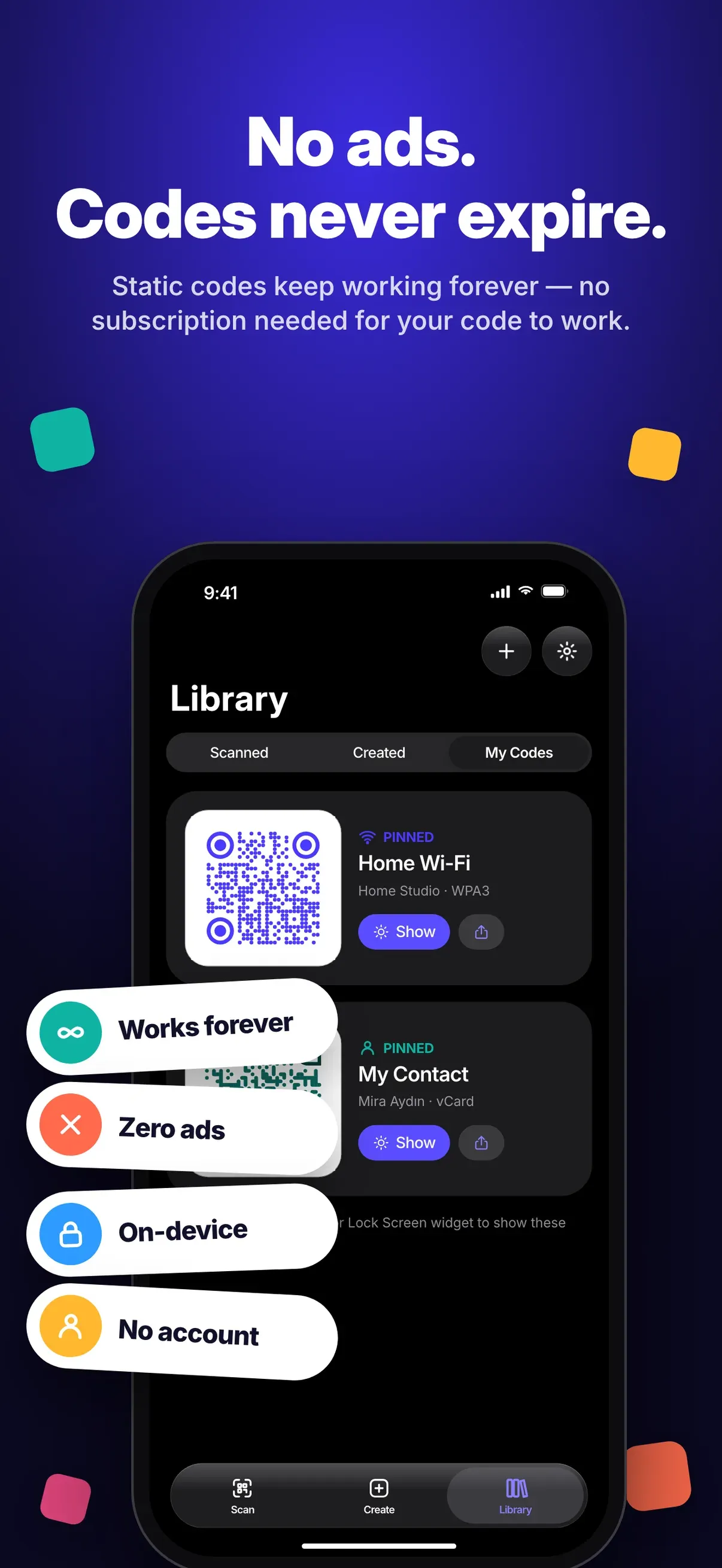Tessera: QR Code Scanner screenshot 6