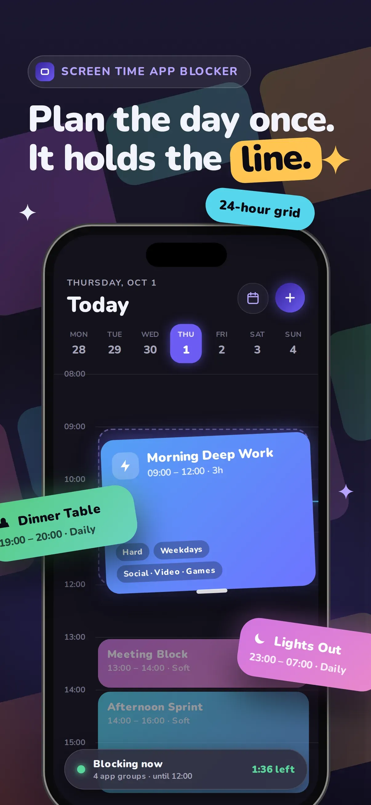 FocusCard: Screen Time Block screenshot 1