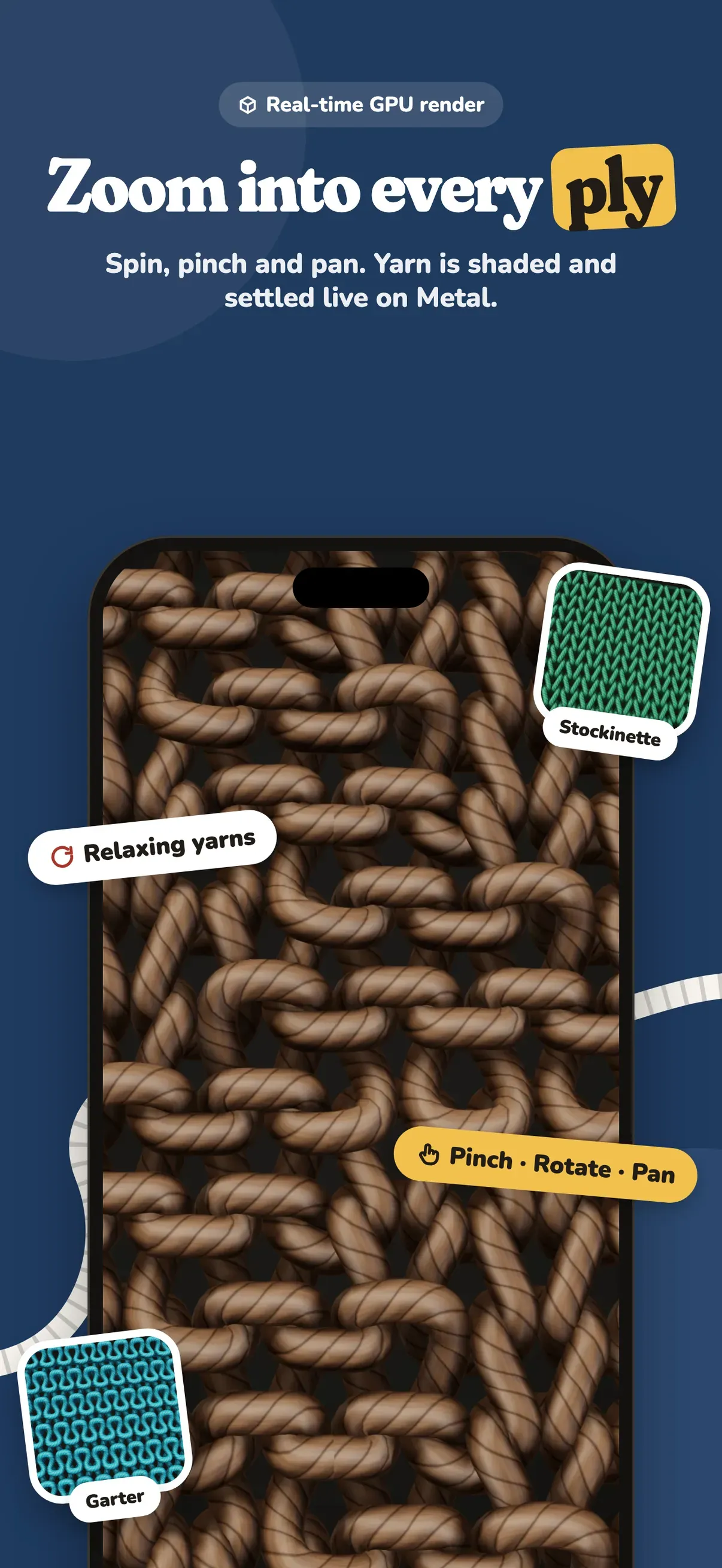 İlmek: Knitting Pattern Maker screenshot 3