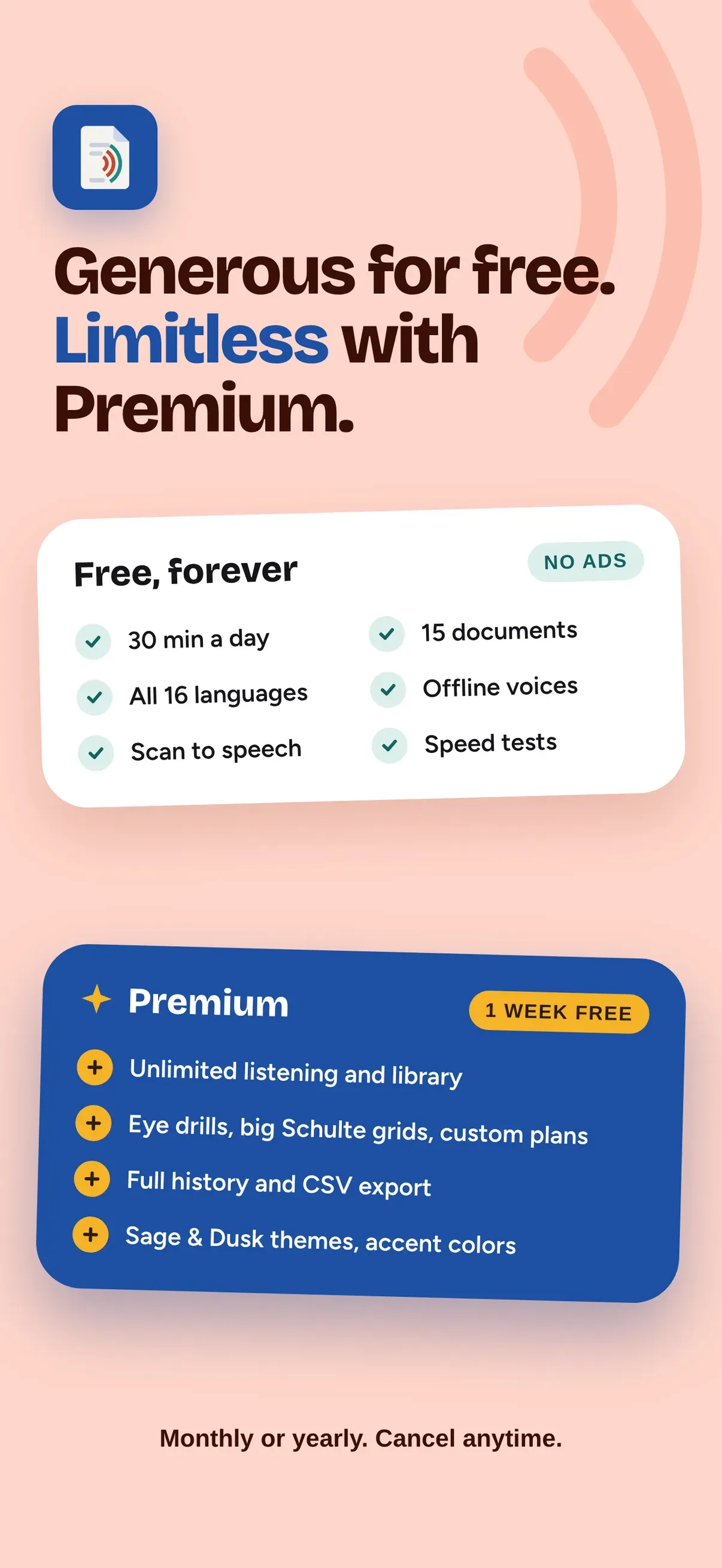 VoxPage: Read Aloud PDF Reader screenshot 8