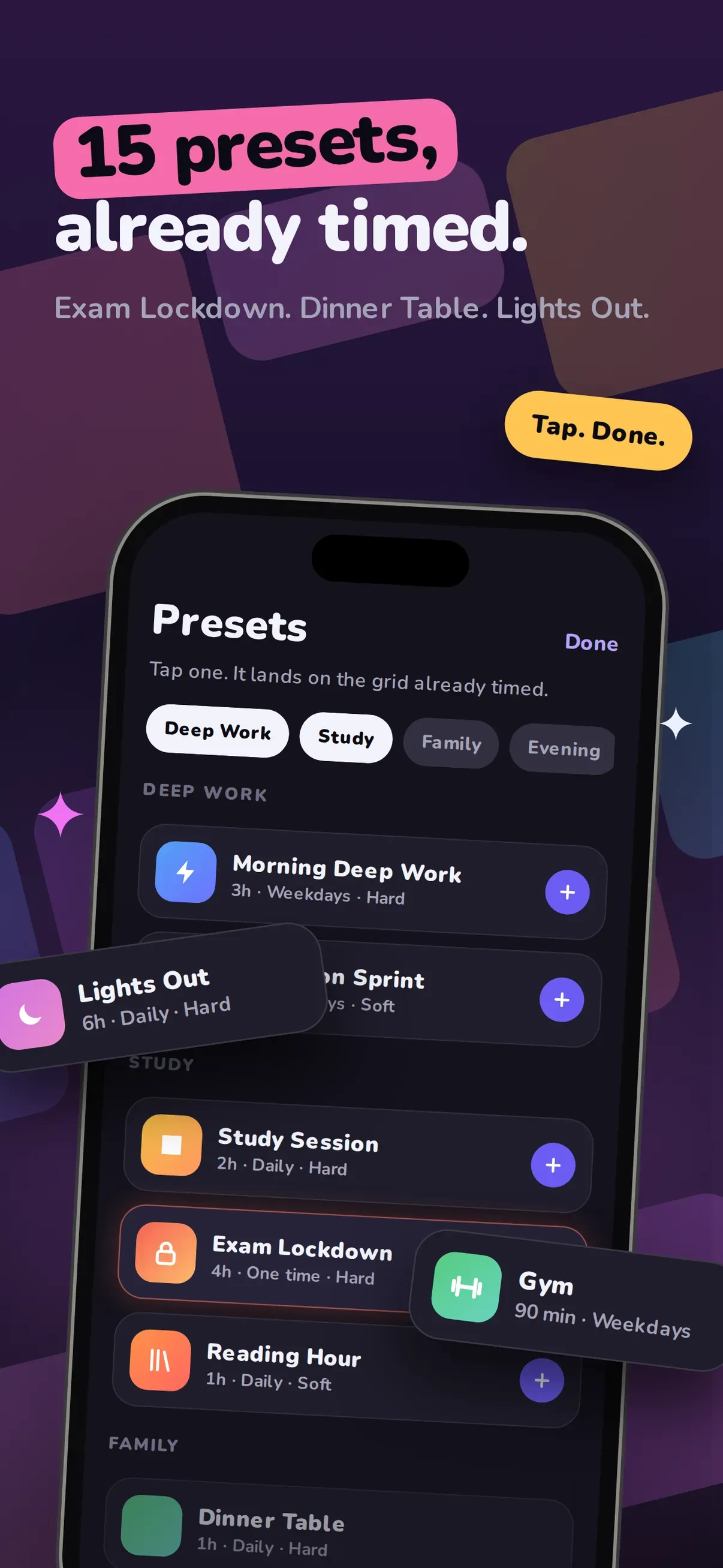 FocusCard: Screen Time Block screenshot 4