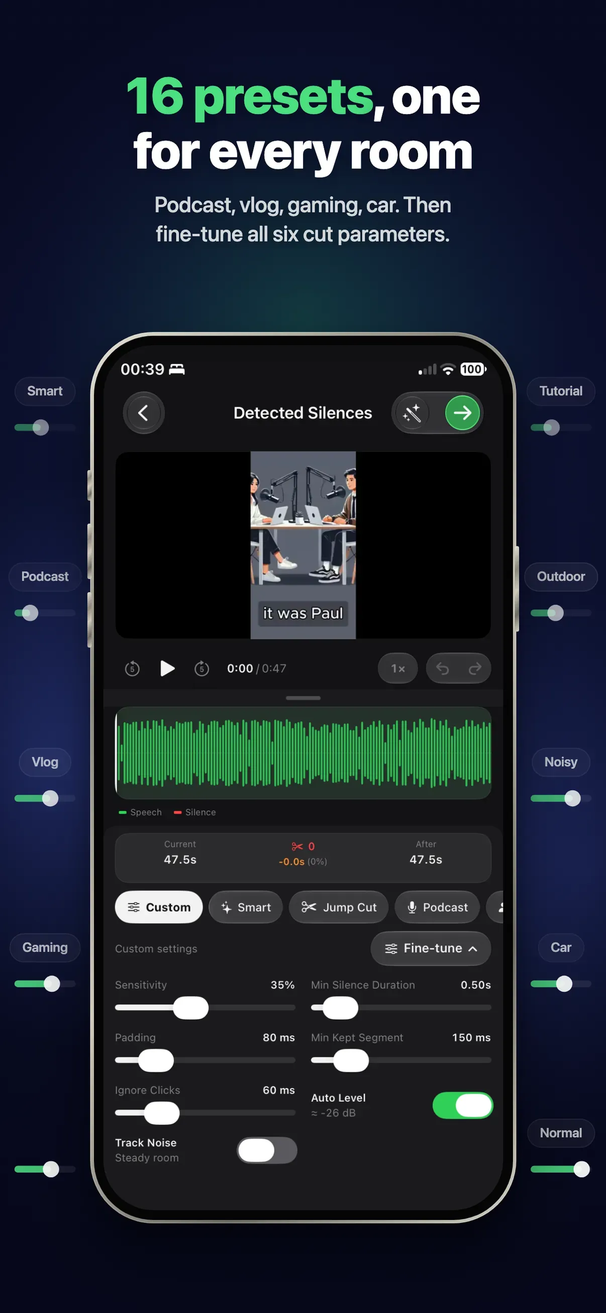 QuellCut - Silence Remover screenshot 2
