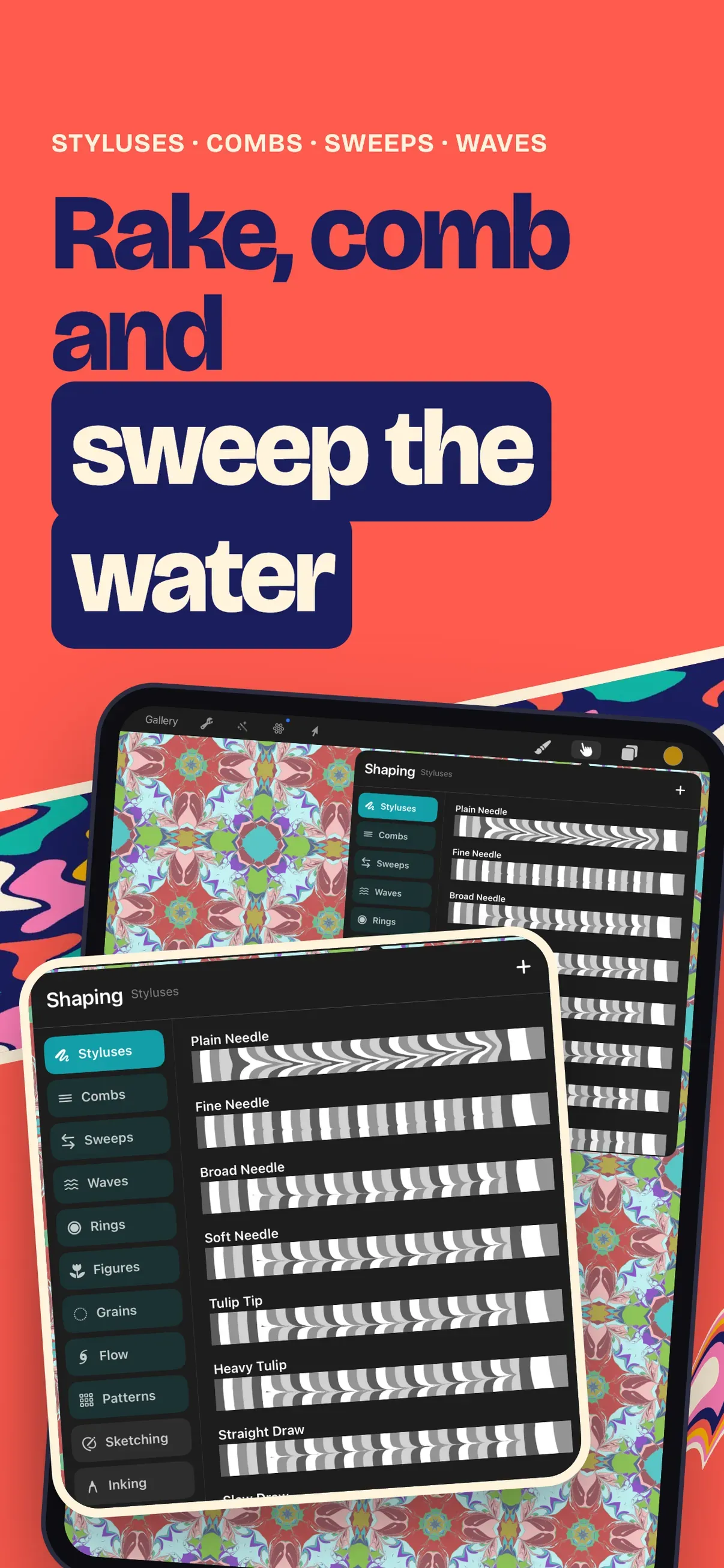 Ebru: Water & Paper Marbling screenshot 2