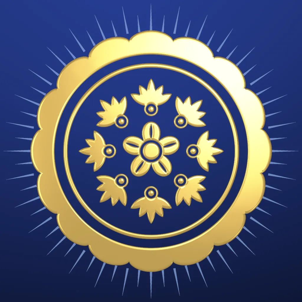 Tezhip: Gold Mandala Art app icon