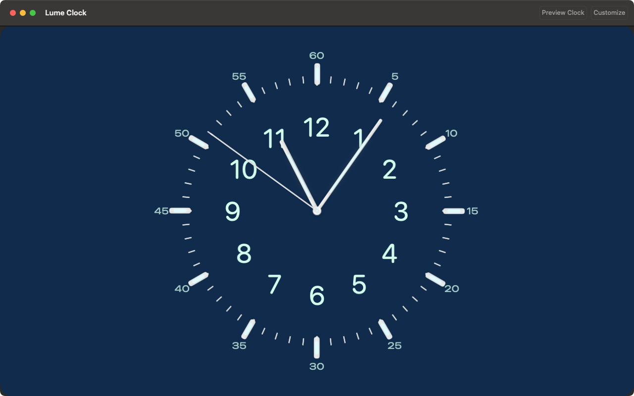 LumeClock screenshot 3 - LumeClock app screenshot showing interface feature 3 LumeClock app screenshot showing interface feature 3
