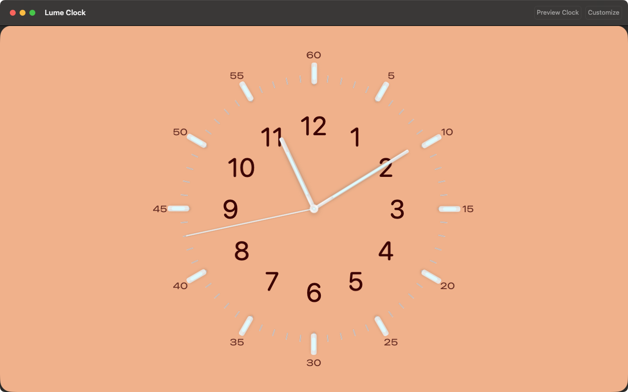 LumeClock screenshot 4 - LumeClock app screenshot showing interface feature 4 LumeClock app screenshot showing interface feature 4