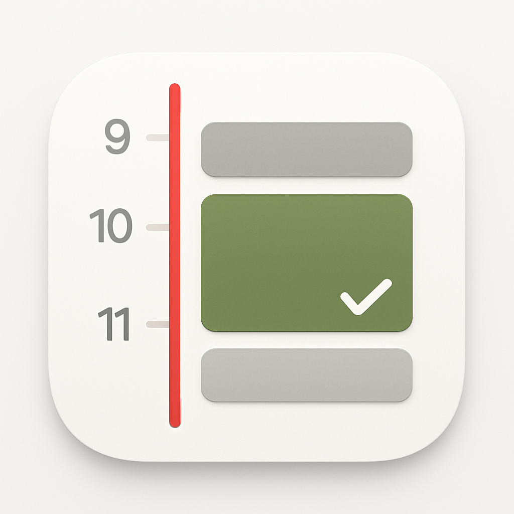 TaskCard app icon - Available on iOS and macOS TaskCard iOS app App Store icon