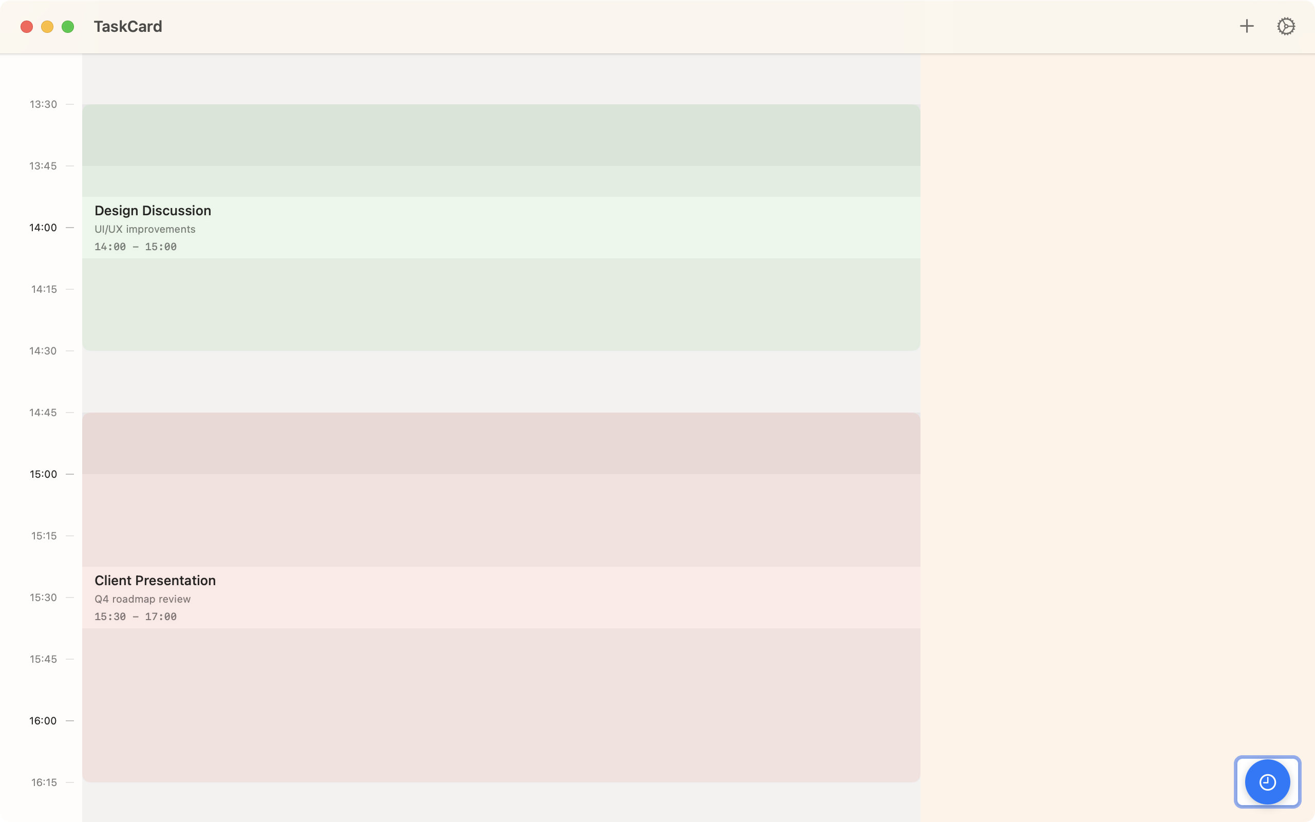 TaskCard screenshot 5 - TaskCard calendar integration and sync options TaskCard calendar integration and sync options